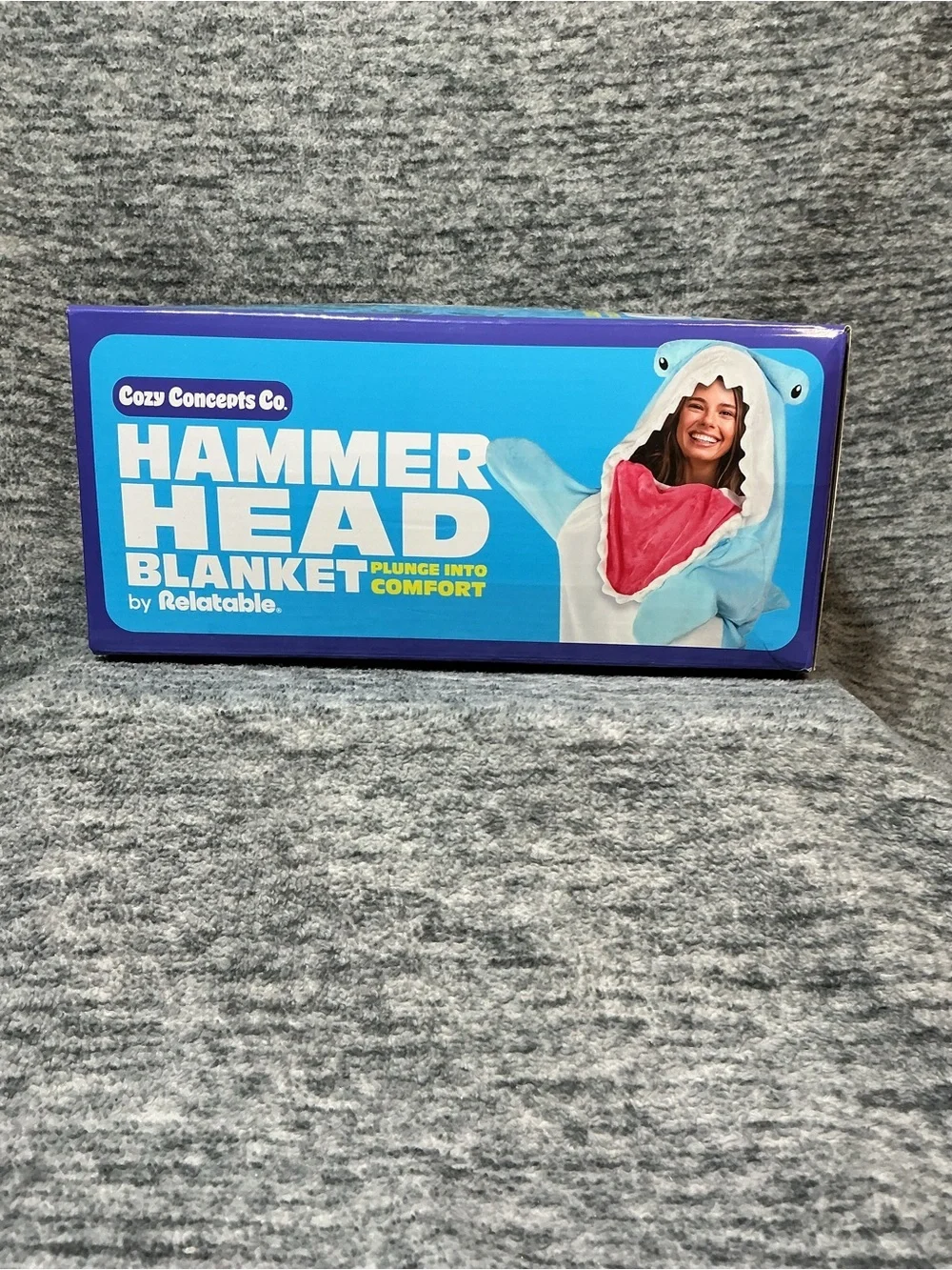 COZY WEARABLE BLANKET HAMMERHEAD  SHARK
